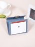 Colorblock Small Wallet Fold Over