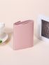 Colorblock Small Wallet Fold Over Fashion Style