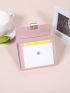 Colorblock Small Wallet Fold Over Fashion Style