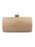 Mini Box Bag Rhinestone Decor Colorblock