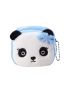 Coin Purse Pouch With Key Chain Mini Cute Kids Girl Soft Plush Coin Holder Bag Small Female Women