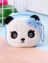 Coin Purse Pouch With Key Chain Mini Cute Kids Girl Soft Plush Coin Holder Bag Small Female Women