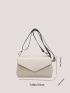 Mini Flap Square Bag Vintage PU