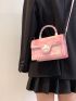 Mini Flap Square Bag Tie Dye Turn Lock