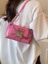 Mini New Style Fashion Trend Lady PU Handbag Solid For Women