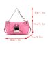 Mini New Style Fashion Trend Lady PU Handbag Solid For Women