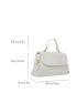 Mini Square Bag Snakeskin Embossed PU Elegant For Daily Life