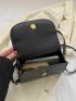Mini Square Bag Snakeskin Embossed PU For Daily Life