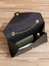 Crocodile Embossed Envelope Bag Small Elegant