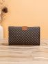 Geometric Pattern Envelope Bag Small Elegant