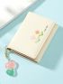 Flower Graphic Small Wallet Trifold Preppy