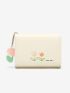 Flower Graphic Small Wallet Trifold Preppy