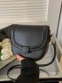Mini Saddle Bag PU Black
