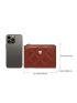 Quilted Small Wallet Fox Decor PU