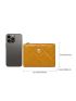 Quilted Small Wallet Fox Decor PU