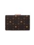 Geometric & Fox Pattern Small Wallet PU