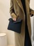 Black Envelope Bag Polyester Minimalist