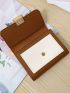 Two Tone Small Wallet PU