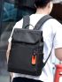 Waterproof Men's Laptop Fashion Black Business USB Charging Backpack