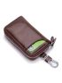 Genuine Leather Men Car Key Wallet Fashion Multi-function Keys Organizer Coin Purse Bag Key Holder