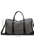 Houndstooth Pattern Travel Bag For Travel