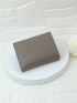 Metal Decor Small Wallet