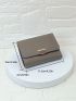 Metal Decor Small Wallet