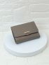 Metal Decor Small Wallet