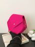 Mini Novelty Bag Neon Pink Chain Strap Funky Style