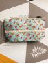 Fashion Floral Travel Cosmetic Bag Makeup Bag Case Women Canvas Zipper Beauty Wash Bag