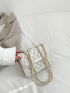 Mini Square Bag Quilted Chain Strap Elegant Style