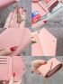 Fashion Women's Pu Wallet Ladies Short Coin Purse Portable Card Holder Money Bags Id Credit Card Storage Purses Card Pack Organizer Wallets