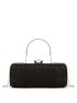 Rhinestone Decor Glitter Box Bag Ruched Glamorous