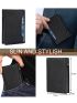Genuine Leather Small Wallet Embossed Detail