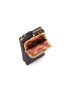 Small Phone Wallet Black Lightweight Multi-Compartment Kiss Lock Zipper Casual Plain For Daily Trip
