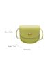 Mini Saddle Bag Twist Lock Flap PU