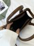 Mini Square Bag Quilted Pattern Minimalist