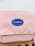 Mini Square Bag Letter Graphic Nylon