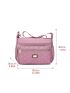 Quilted Square Bag Medium Multi-zipper Pink