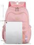 Plaid Pattern Functional Backpack