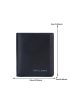 Letter Graphic Small Wallet Bifold Minimalist