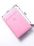 PU Travel Passport Cover Fashion 2022 Women Passport Holder Case For Men Travel Document