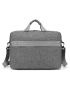 Zip Front Briefcase Oversized Black For Work