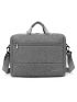 Zip Front Briefcase Oversized Black For Work