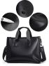 Minimalist Classic Briefcase Black Large Capacity
