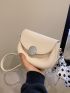 Minimalist Saddle Bag Metal Decor Mini