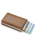 RFID Card Holder PU Brown