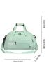 Oversized Travel Bag Letter Graphic Sports Bag Aesthetic