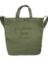 Oversized Shopper Bag Letter Pattern Casual Style