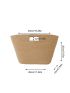Oversized Straw Bag Solid Color For Vacation